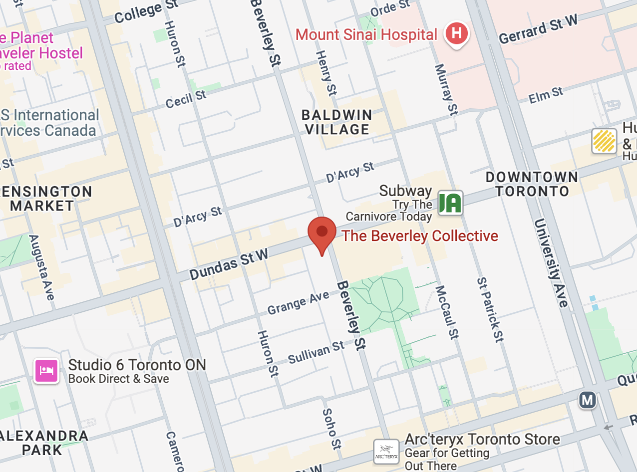 Map to Finding Change Stress and Trauma Psychotherapy in Toronto, ON